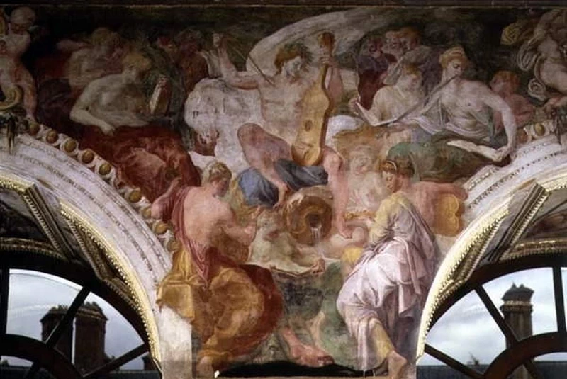 Parnaso, Galleria di Francesco I - Chateau de Fontainebleau